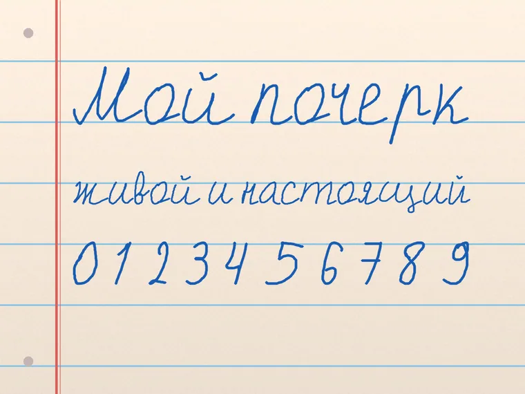 Пример почерка Ширнин Г
